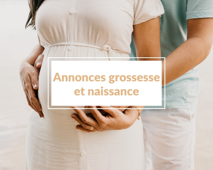 Annonces grossesse et naissance : baby shower et faire-part