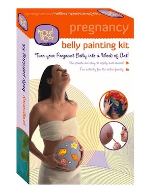 Kit de peinture sur ventre de grossesse de ProudBody