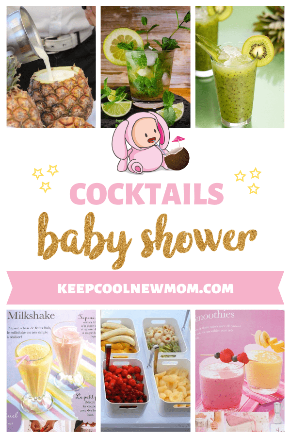 Quels cocktails sans alcool faire pour une baby shower ? - Un article à découvrir sur le blog : keepcoolnewmom.com