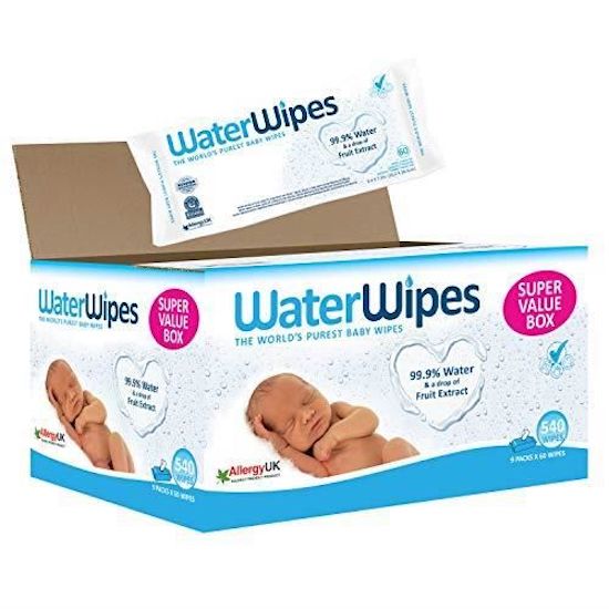 Lingettes bébé pour peaux sensibles WaterWipes