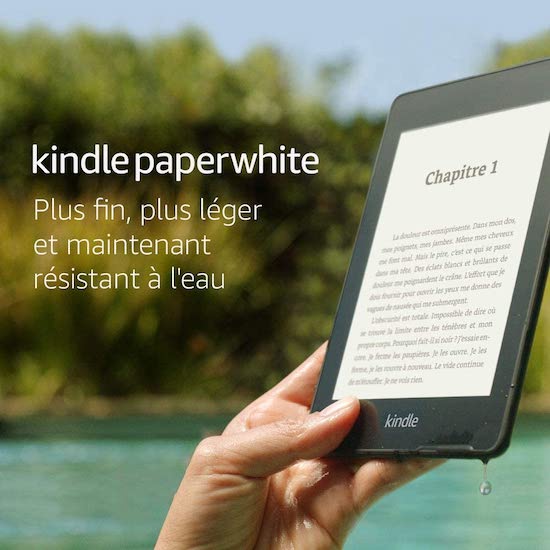 Kindle Paperwhite résistant à l'eau ecran haute résolution 6