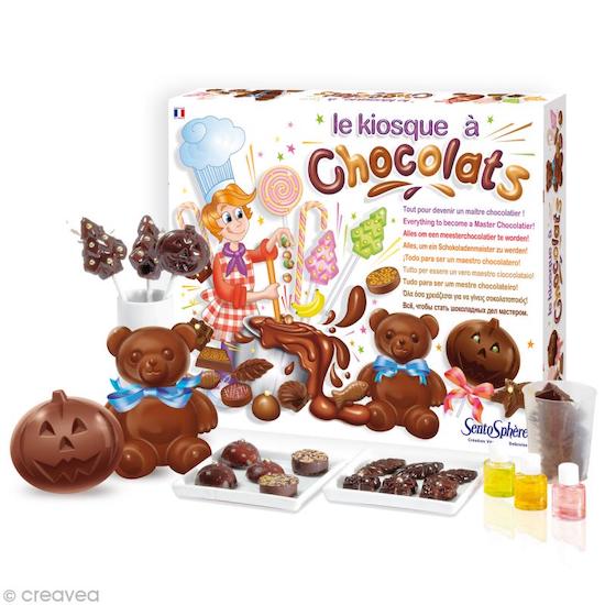 Kit créatif Le kiosque à chocolats à offrir comme cadeau pour la fête des mères