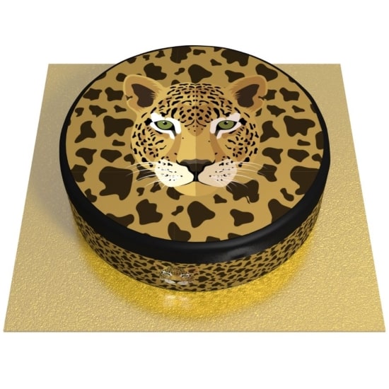 Gâteau Panthère pour baby shower jungle ou anniversaire jungle