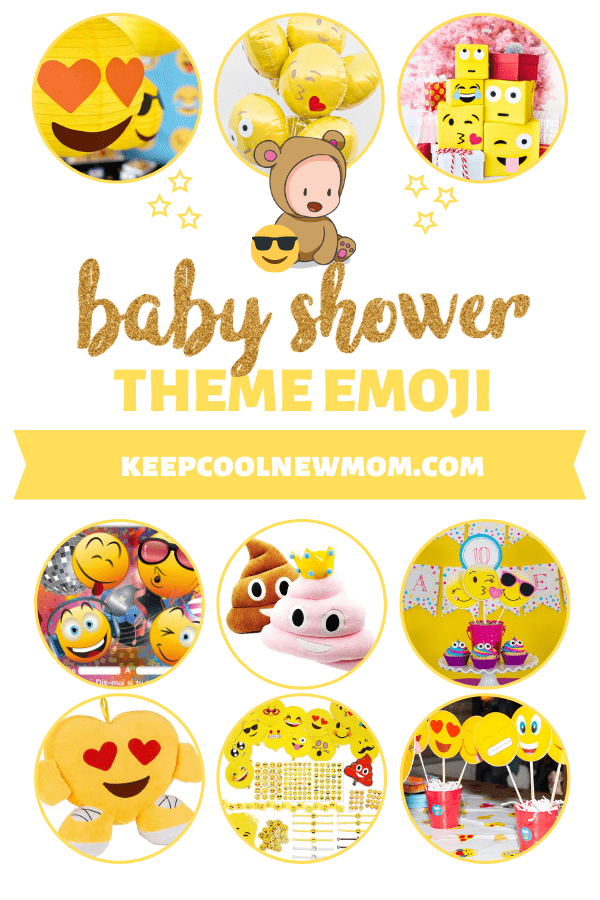Comment organiser une baby shower emoji (tendance et hyper fun) ? - Un article à découvrir sur le blog : keepcoolnewmom.com