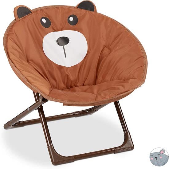 Fauteuil enfant relax ours Relaxdays