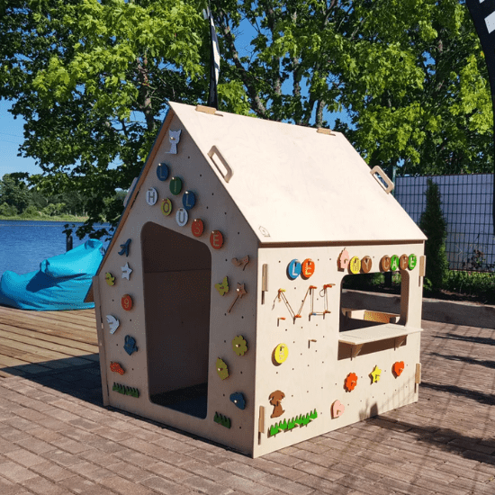 Cabane de jardin enfant Montessori
