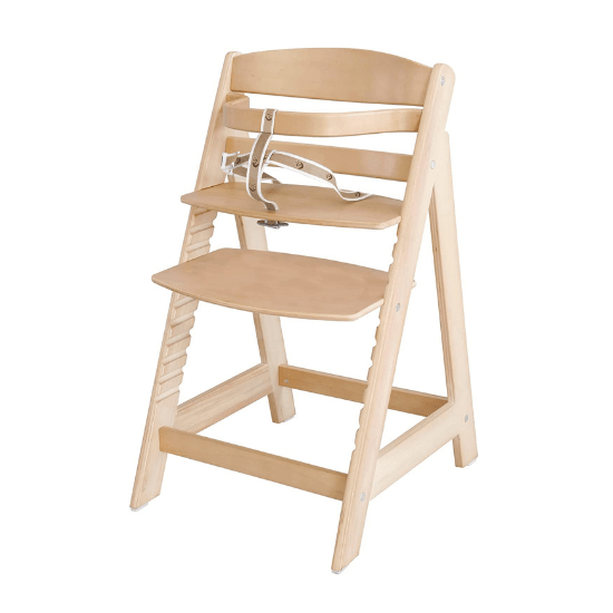Chaise haute évolutive 'Sit Up III', en bois naturel Roba