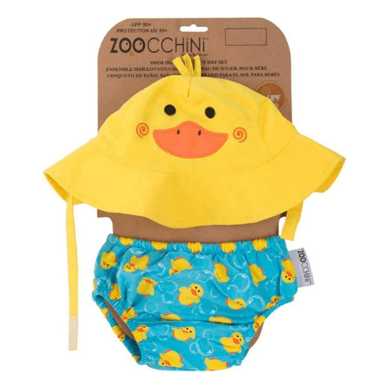 Chapeau de soleil bébé canard Zoocchini