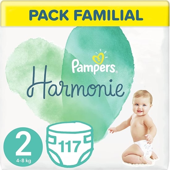 Couches Pampers harmonie
