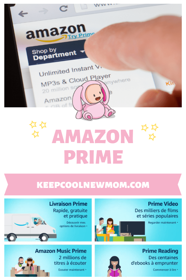 Amazon Prime - Un article à découvrir sur le blog : keepcoolnewmom.com