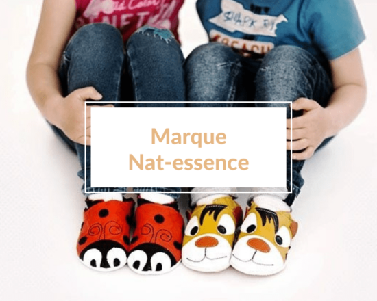 Chaussons et chaussures en cuir pour bébé de la marque Nat-essence - Un article à découvrir sur le blog : keepcoolnewmom.com