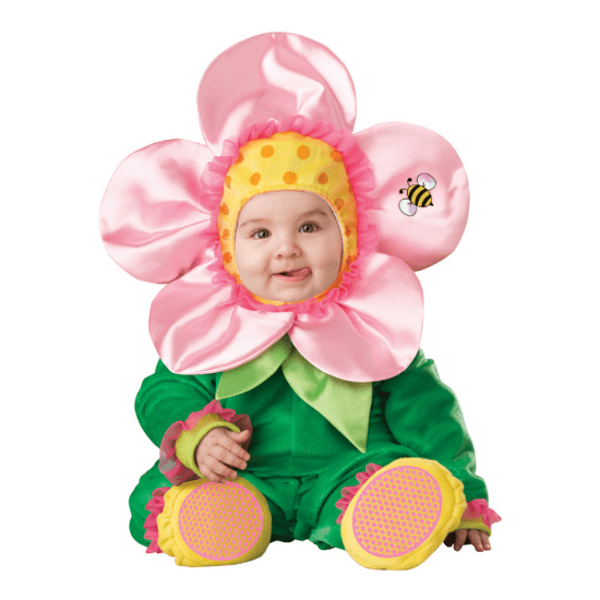 Costume bébé Halloween fleur