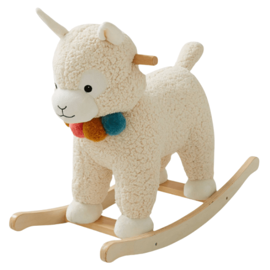 Lama à bascule jouet enfant