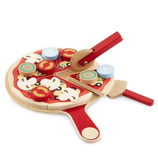 Set pizza en bois jouet Vertbaudet
