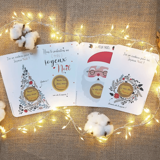 Annoncer sa grossesse à Noël 🎅 15 idées pour surprendre ses proches