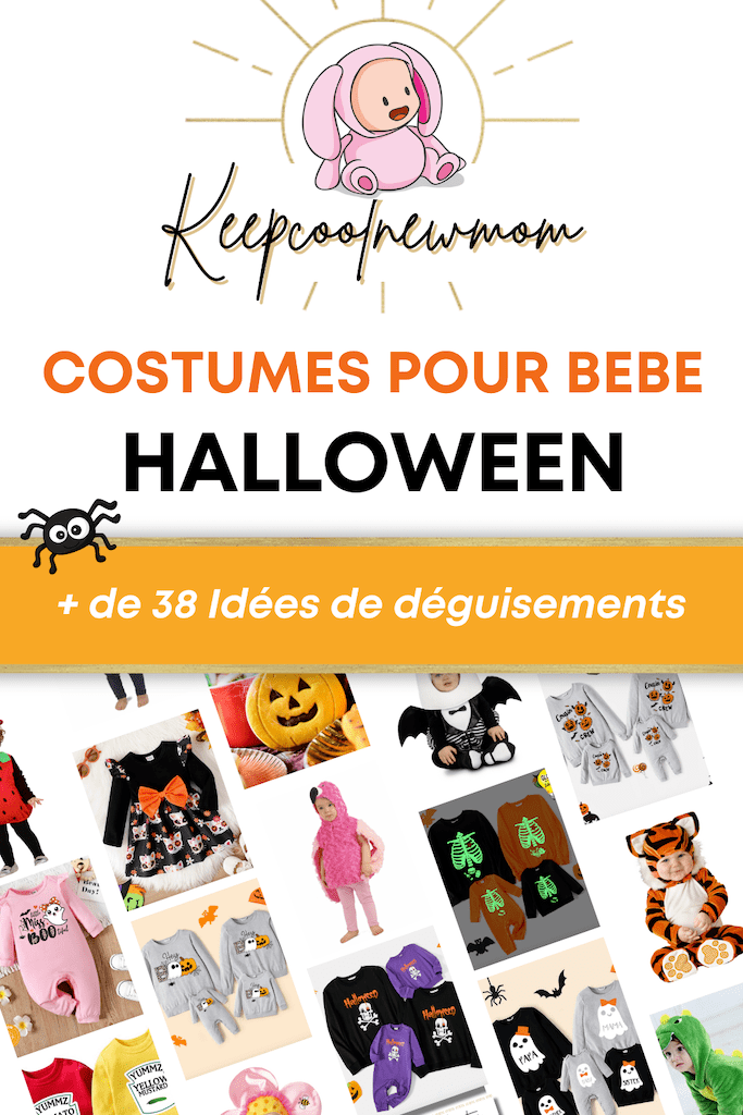 Costume bébé Halloween - Un article à découvrir sur le blog : keepcoolnewmom.com