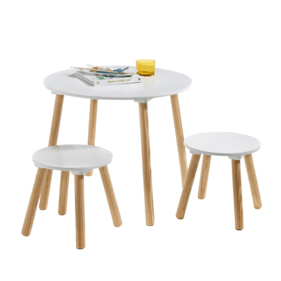 Table et 2 tabourets enfant Jimi