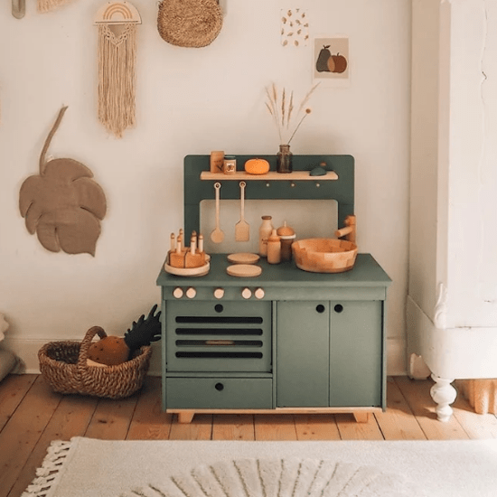 Cuisine en bois enfant Midmini