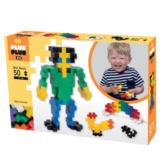 Jouet enfant 3 ans construction enfant BOX BIG BASIC 50 PCS