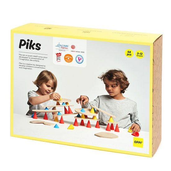 Meilleur jouet enfant 3 ans : jeu de construction Piks big kit