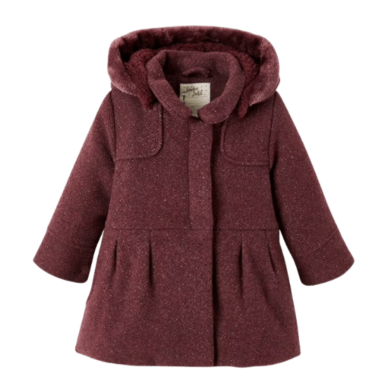 Manteau de laine Vertbaudet pour habiller bébé en hiver