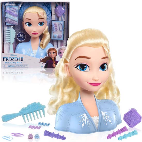 Tête à coiffer La Reine des Neiges 2 Elsa