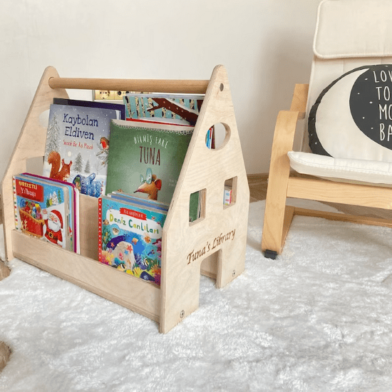 Bibliothèque Montessori - Créatrice ETSY : TinyToonaToys