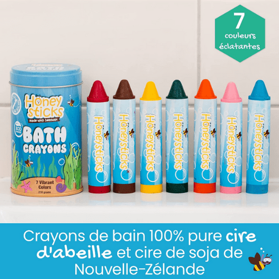 Crayons pour le bain Honeysticks