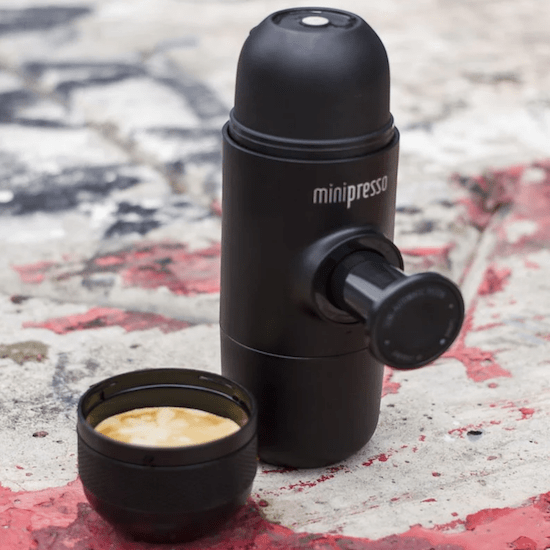Machine à café portable Minipresso idée cadeau pour la fête des pères