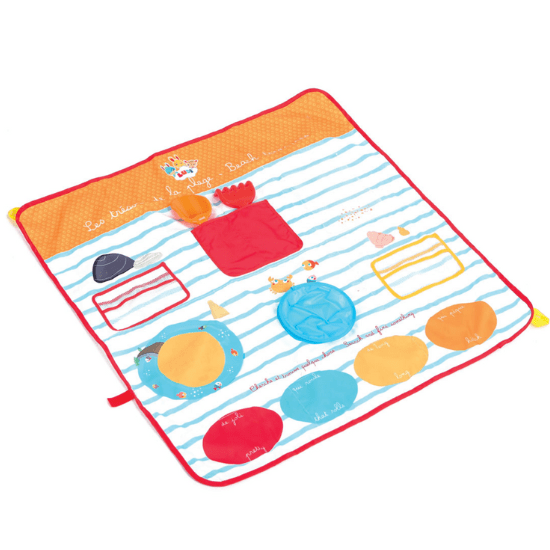 Tapis multi activités Les trésors de la plage