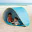 DBb Remond Maxi Tente Anti-UV Bébé UPF 50+ – Tente De Plage Pop-up 2-3 Personnes, Moustiquaire, Turquoise – Protection Solaire Maximale