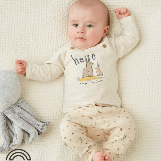 T-shirt bébé garçon en coton bio Tape à l'oeil