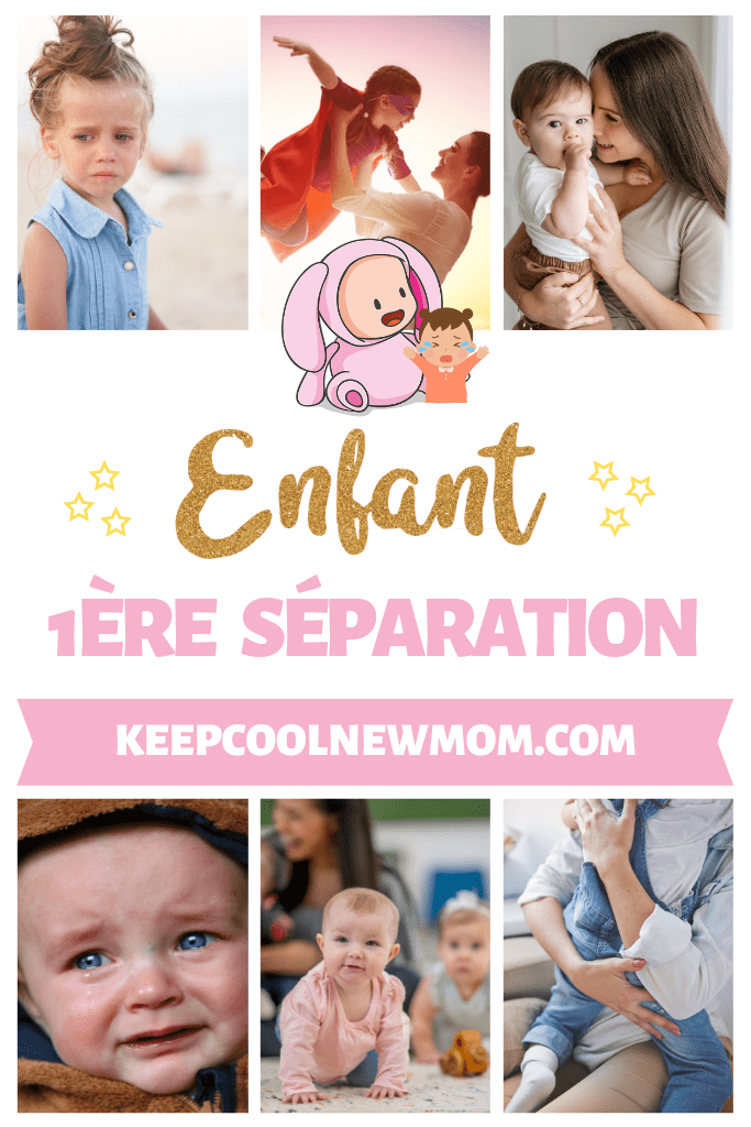 Première séparation avec bébé - Un article à découvrir sur le blog : keepcoolnewmom.com