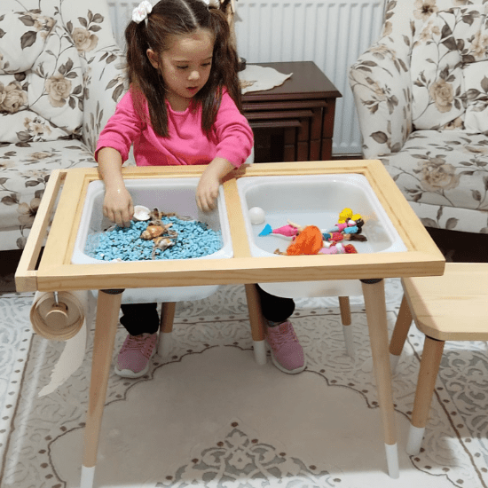 Table d'activités bébé Montessori
