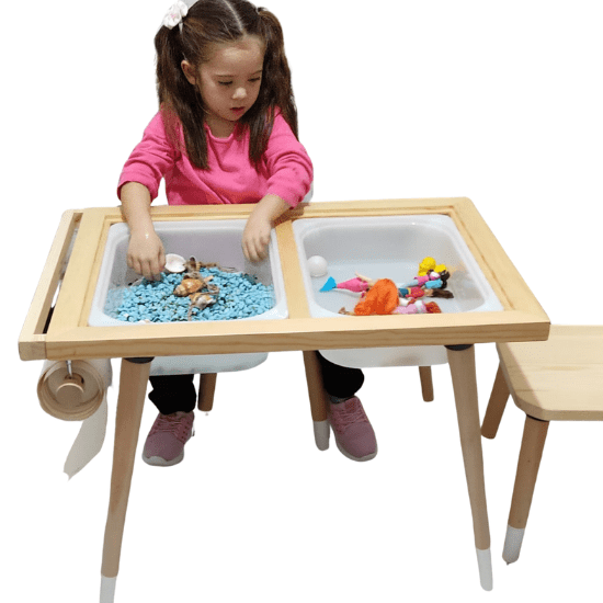 Table d'activités bébé Montessori