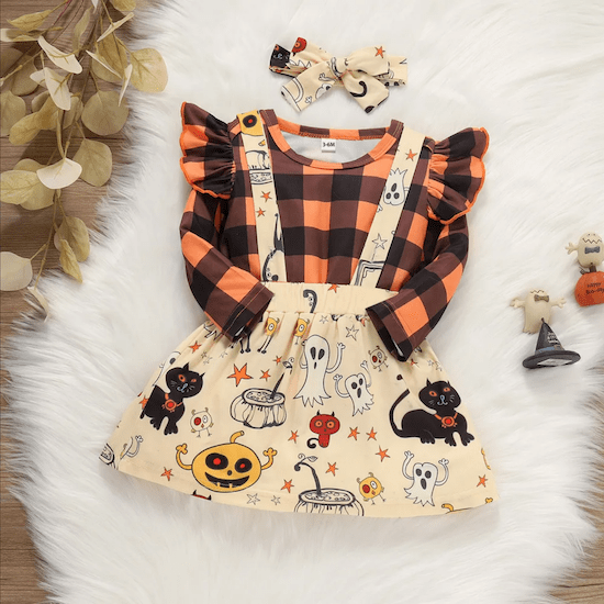 Idée de tenue bébé fille pour Halloween