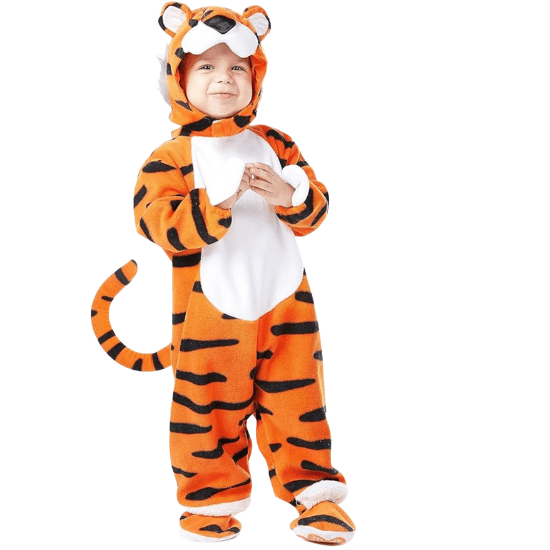 Costume bébé Halloween tigre