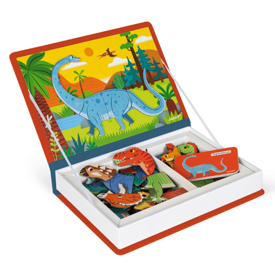 Jouet enfant 3 ans Magnéti'book dinosaure