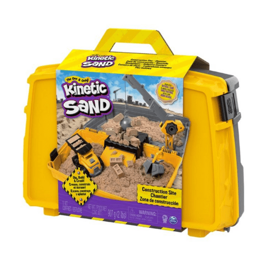 Mallette de construction sable magique jouet enfant 3 ans