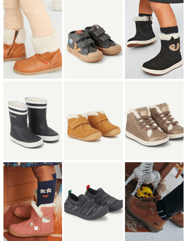 Chaussures bébé de la collection hiver Tape à l'oeil