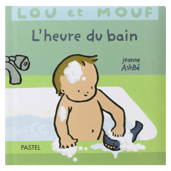 Livre bébé 1 an interactif Lou et Mouf Jeanne Ashbé