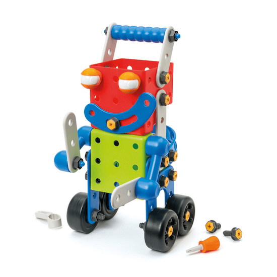 Robot Build it géant 81 pièces Oxybul jouet enfant 3 ans