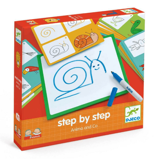 Jouet enfant 4 ans Step by step Animals Djeco