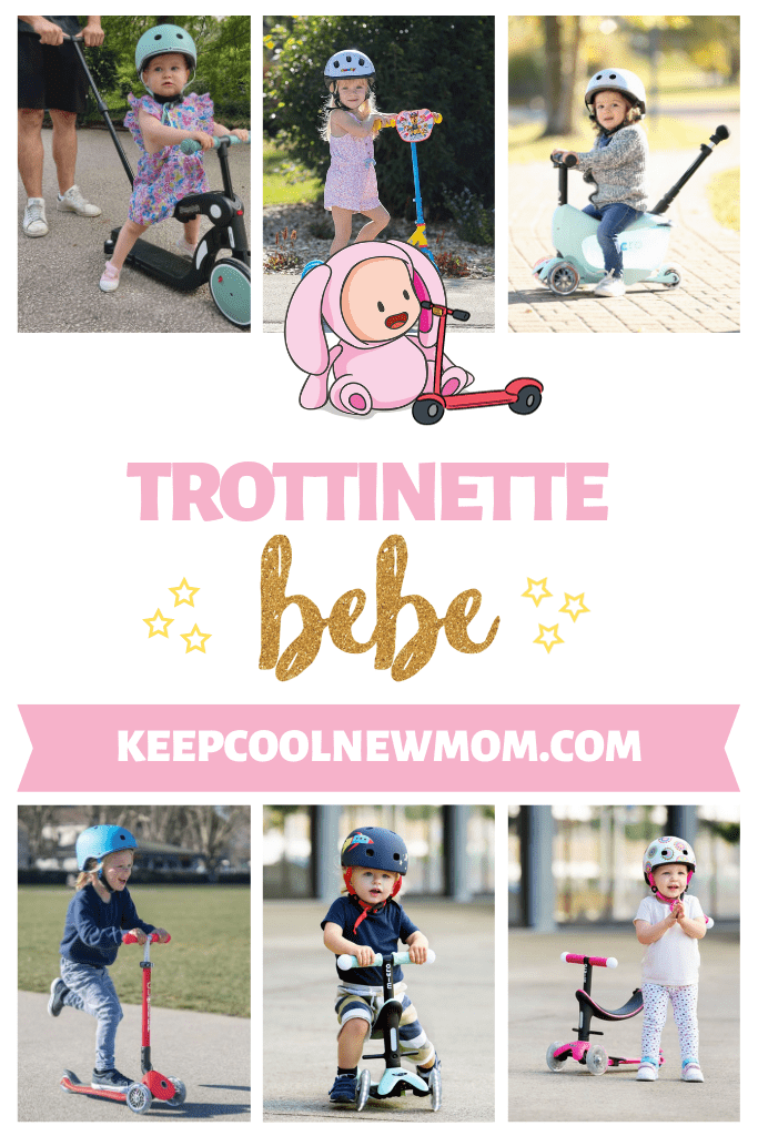 Meilleure trottinette pour bébé - Un article à découvrir sur le blog : keepcoolnewmom.com