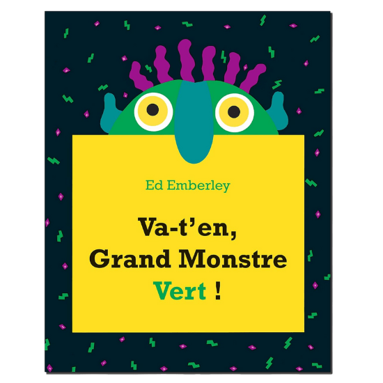 Livre enfant 3 ans Va-t'en, grand monstre vert