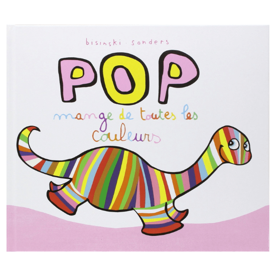 Livre enfant 2 ans Pop mange de toutes les couleurs