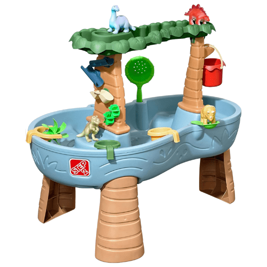 Table de jeu bac à sable et eau dinosaures Step2
