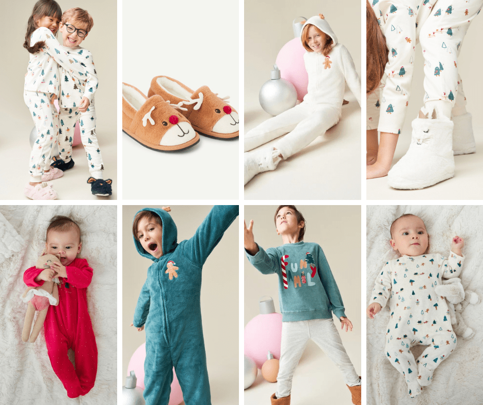 Pyjama de Noël pour enfant et bébé chez Tape à l'oeil