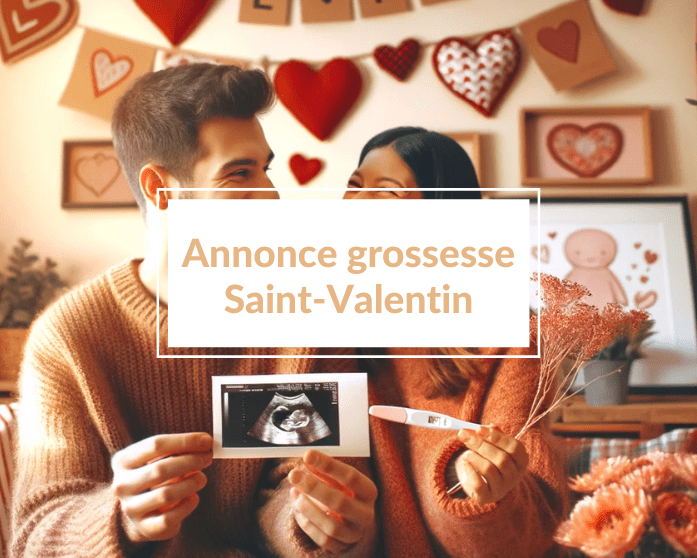 Read more about the article Comment annoncer sa grossesse le jour de la Saint-Valentin (conseils & idées) ?