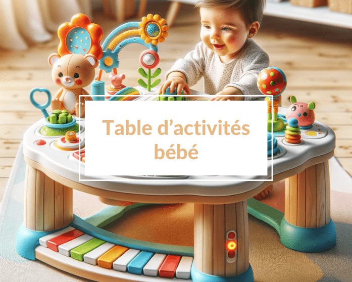 Read more about the article Les meilleures tables d’activités pour ton bébé ou tout-petit : éveil et amusement garantis